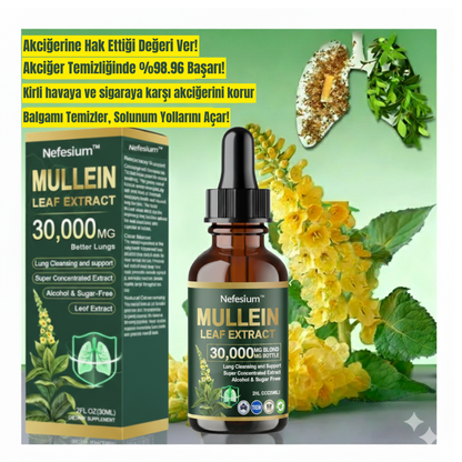 Nefesium -  Bitkisel Akciğer Temizleyici Sıvı Damla